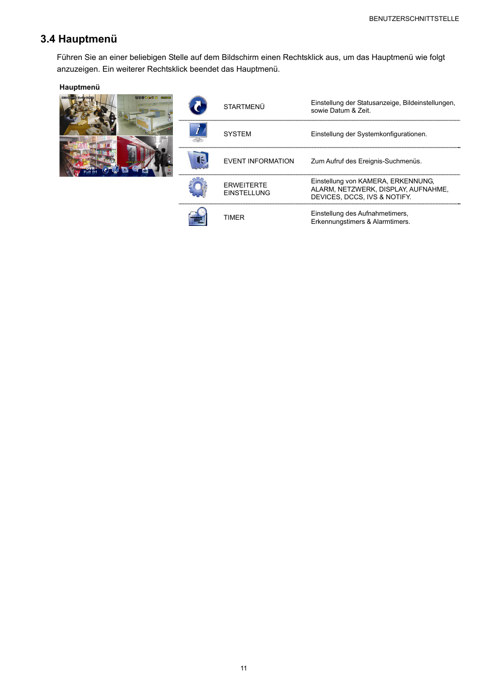 4 hauptmenü | AGI Security SYS-16A901 User Manual User Manual | Page 324 / 459