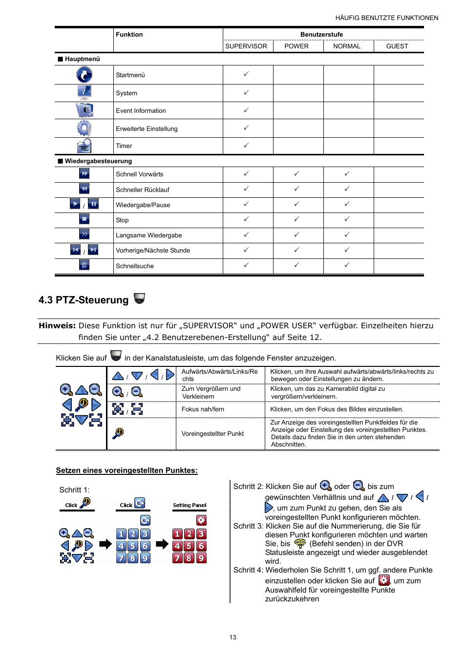 3 ptz-steuerung | AGI Security SYS-16A901 User Manual User Manual | Page 326 / 459