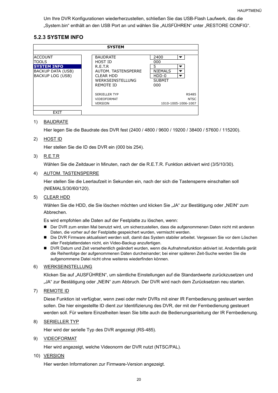 3 system info | AGI Security SYS-16A901 User Manual User Manual | Page 333 / 459