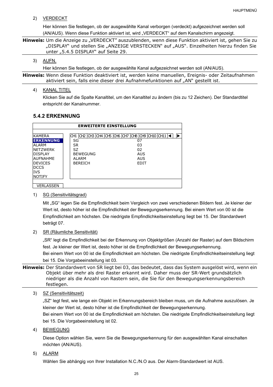 2 erkennung | AGI Security SYS-16A901 User Manual User Manual | Page 338 / 459