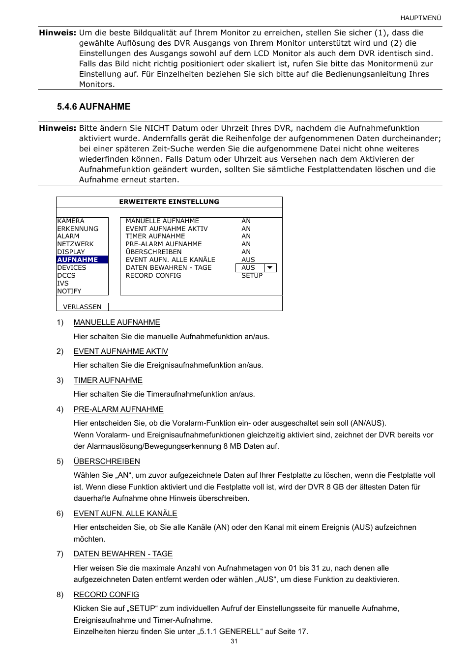 6 aufnahme | AGI Security SYS-16A901 User Manual User Manual | Page 344 / 459