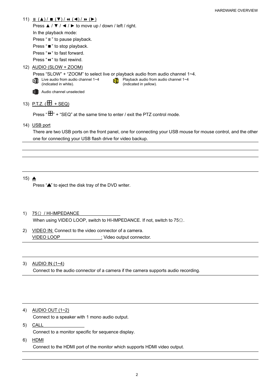 3 rear panel | AGI Security SYS-16A901 User Manual User Manual | Page 8 / 459