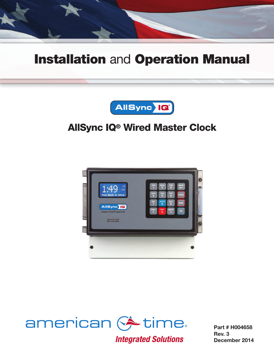 American Time AllSync IQ User Manual | 57 pages