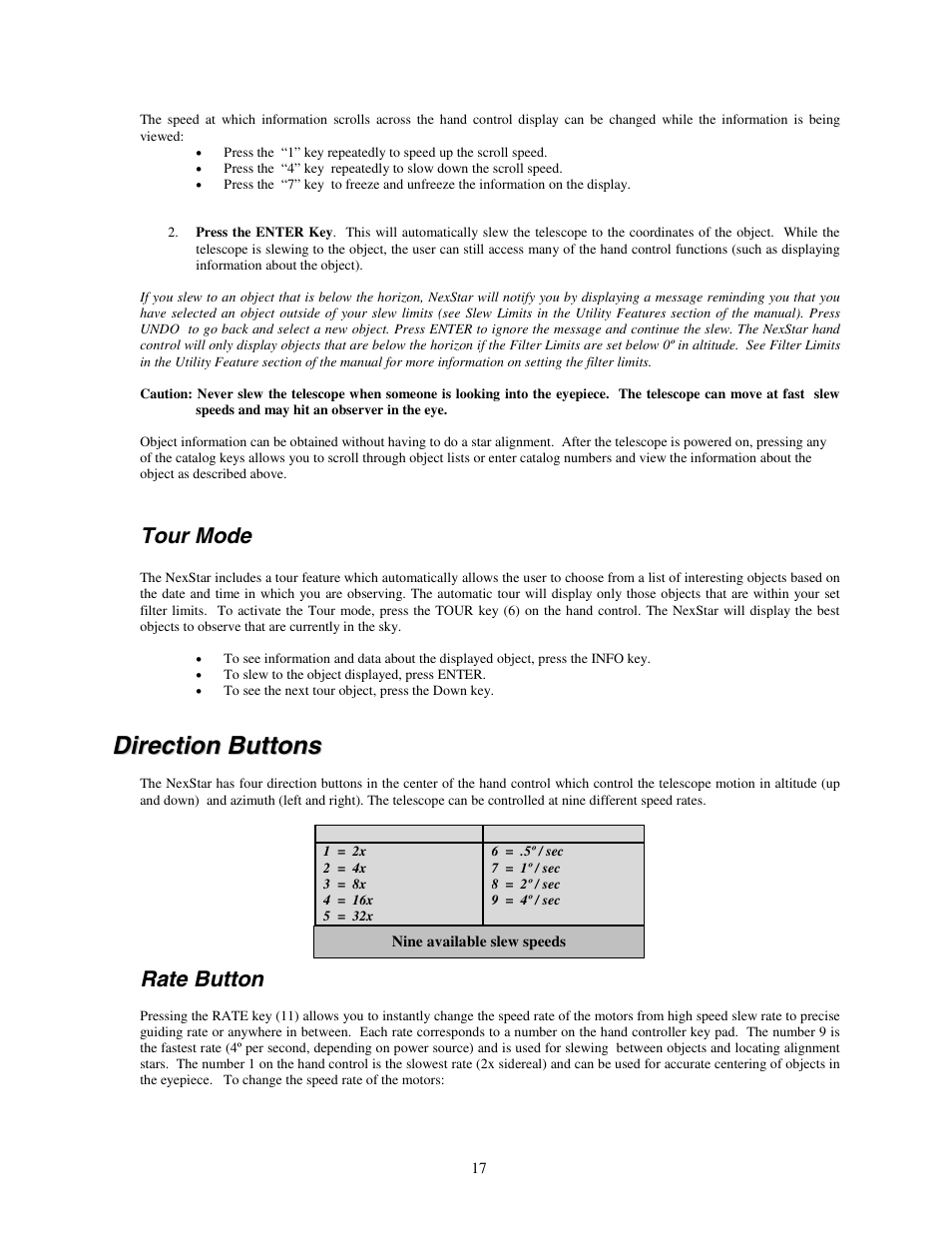 Celestron NEXSTAR 4 User Manual | Page 17 / 50