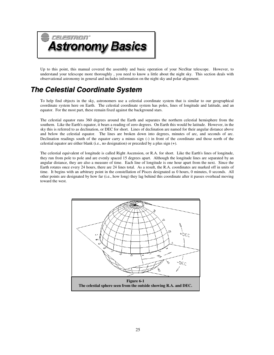 Celestron NEXSTAR 4 User Manual | Page 25 / 50