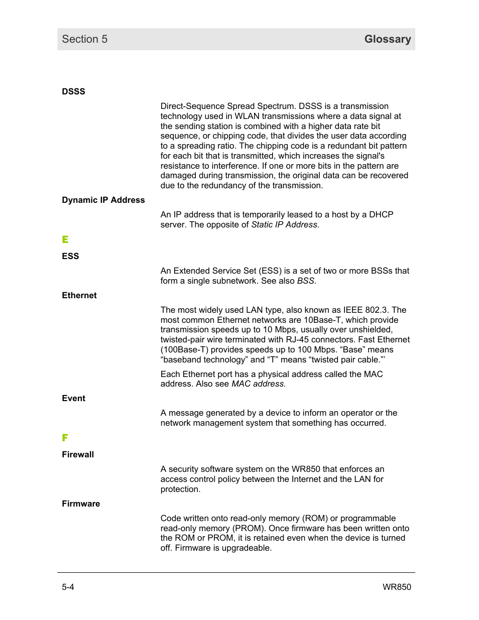 Motorola WR850GP User Manual | Page 86 / 95