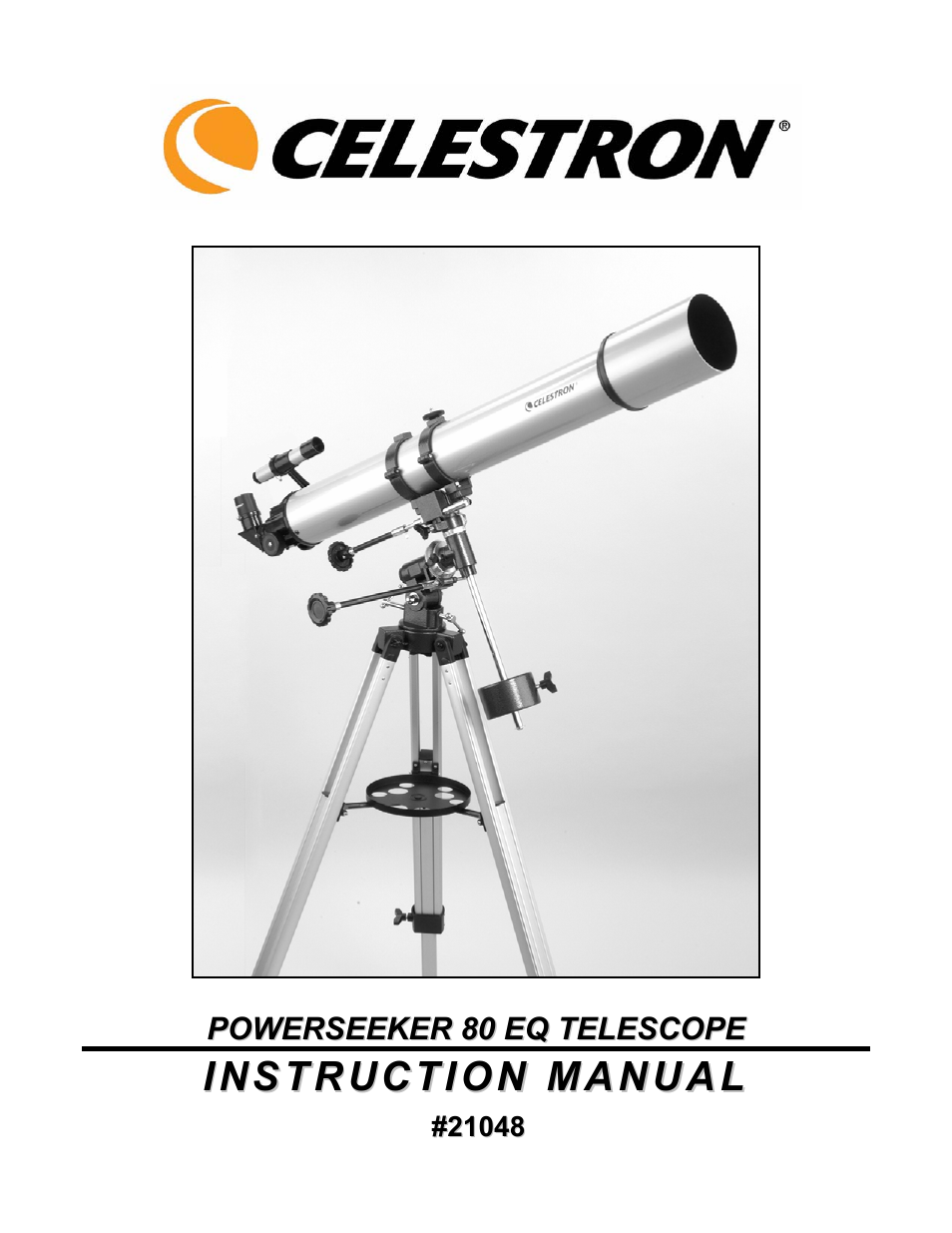 Celestron Ultima 80 User Manual | 19 pages