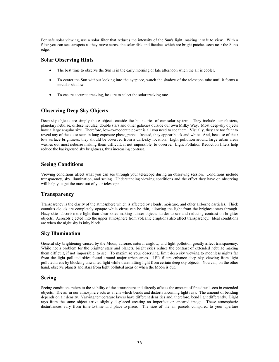 Celestron C8-S User Manual | Page 36 / 69