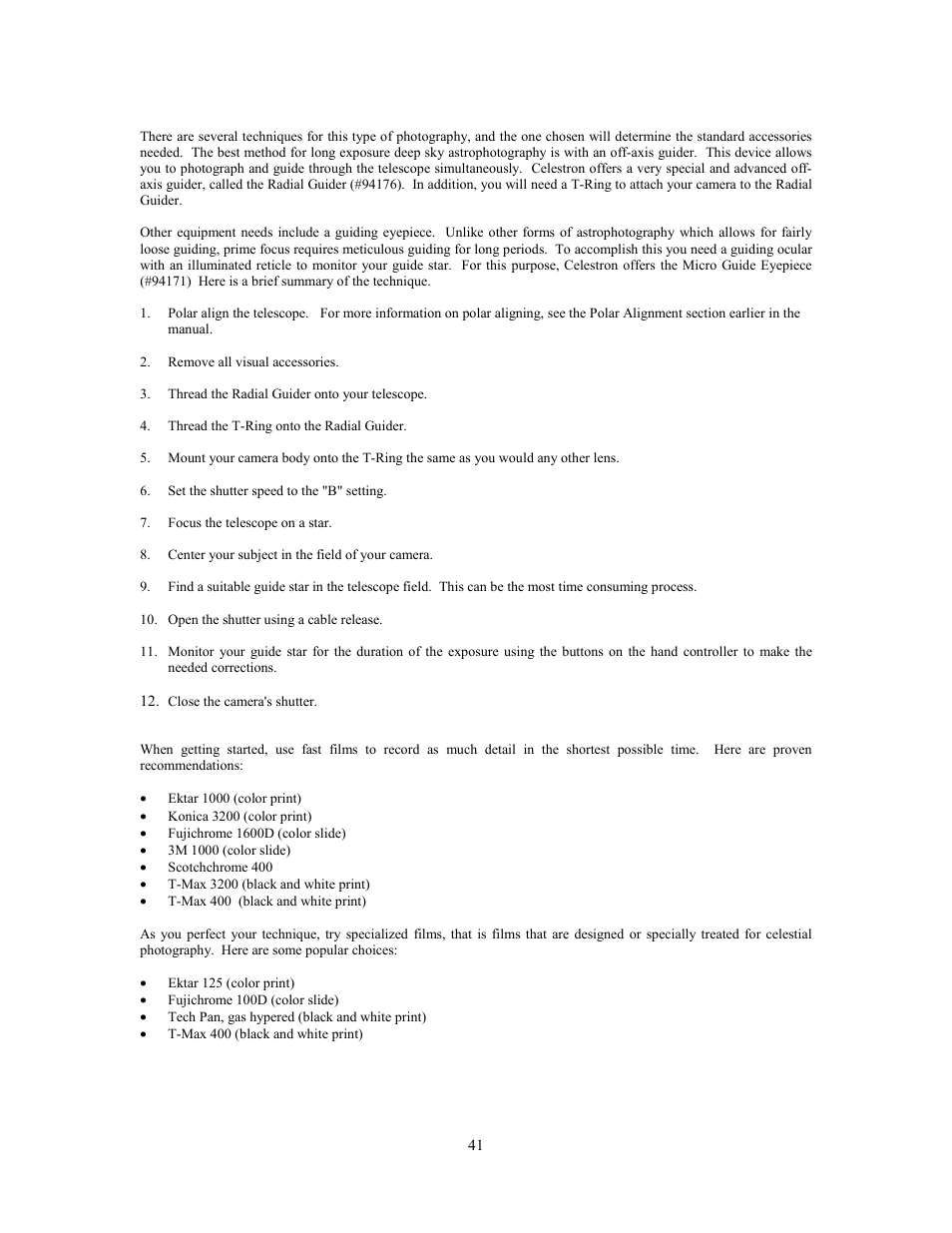 Celestron C8-S User Manual | Page 41 / 69