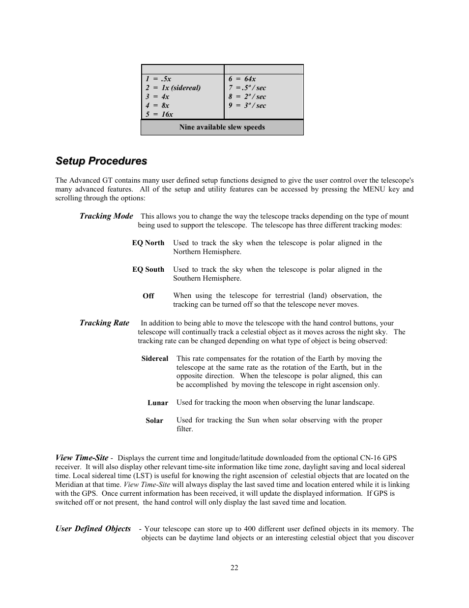 Celestron Advanced Series C6-R User Manual | Page 22 / 69