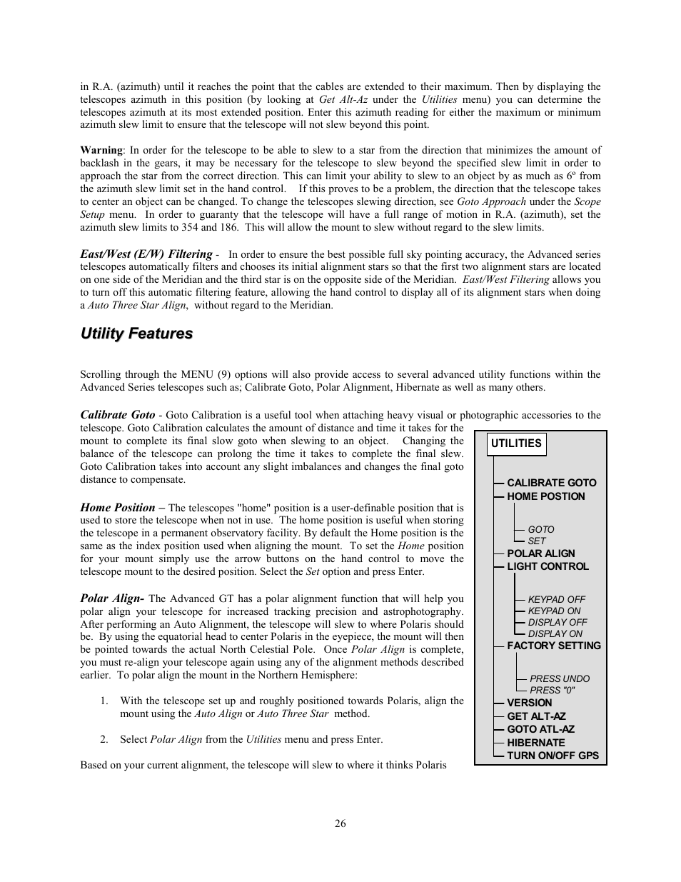 Celestron Advanced Series C6-R User Manual | Page 26 / 69