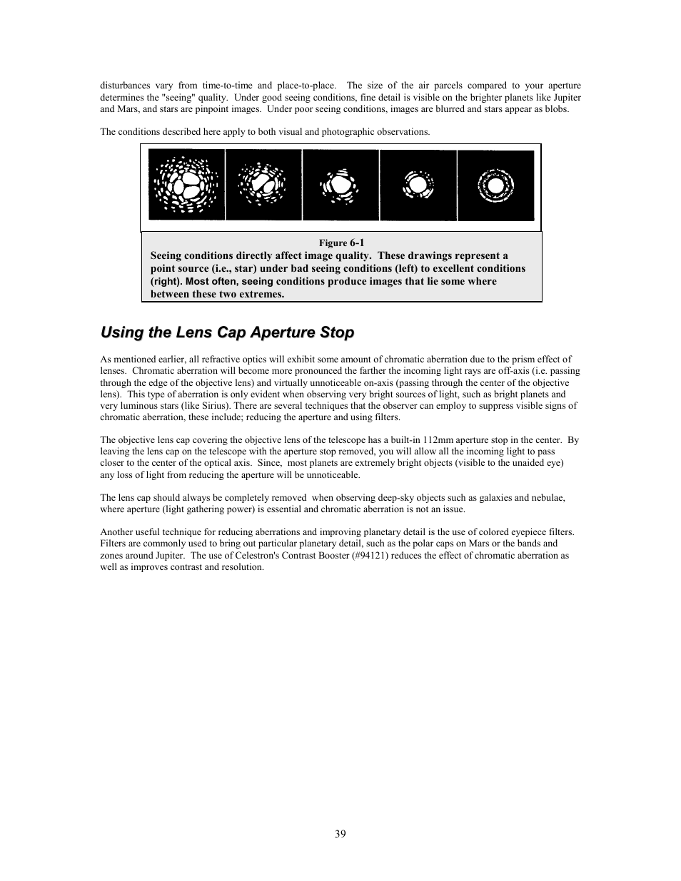 Celestron Advanced Series C6-R User Manual | Page 39 / 69