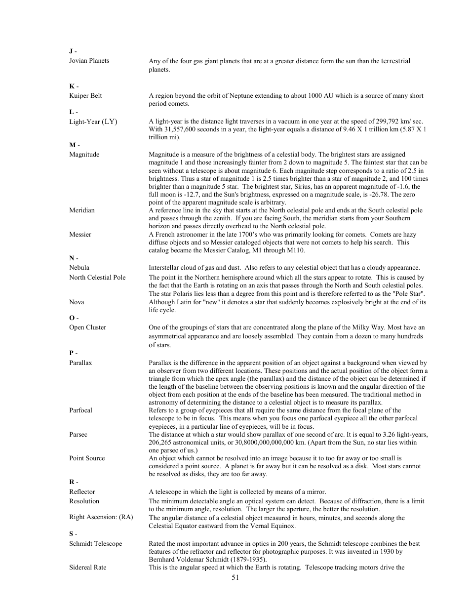 Celestron Advanced Series C6-R User Manual | Page 51 / 69