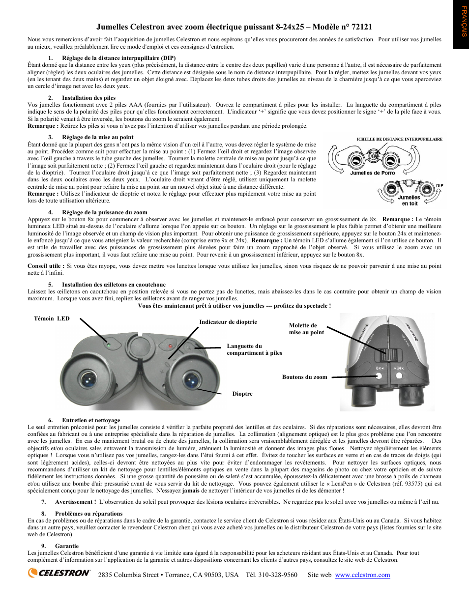 Celestron 72121 User Manual | Page 4 / 5