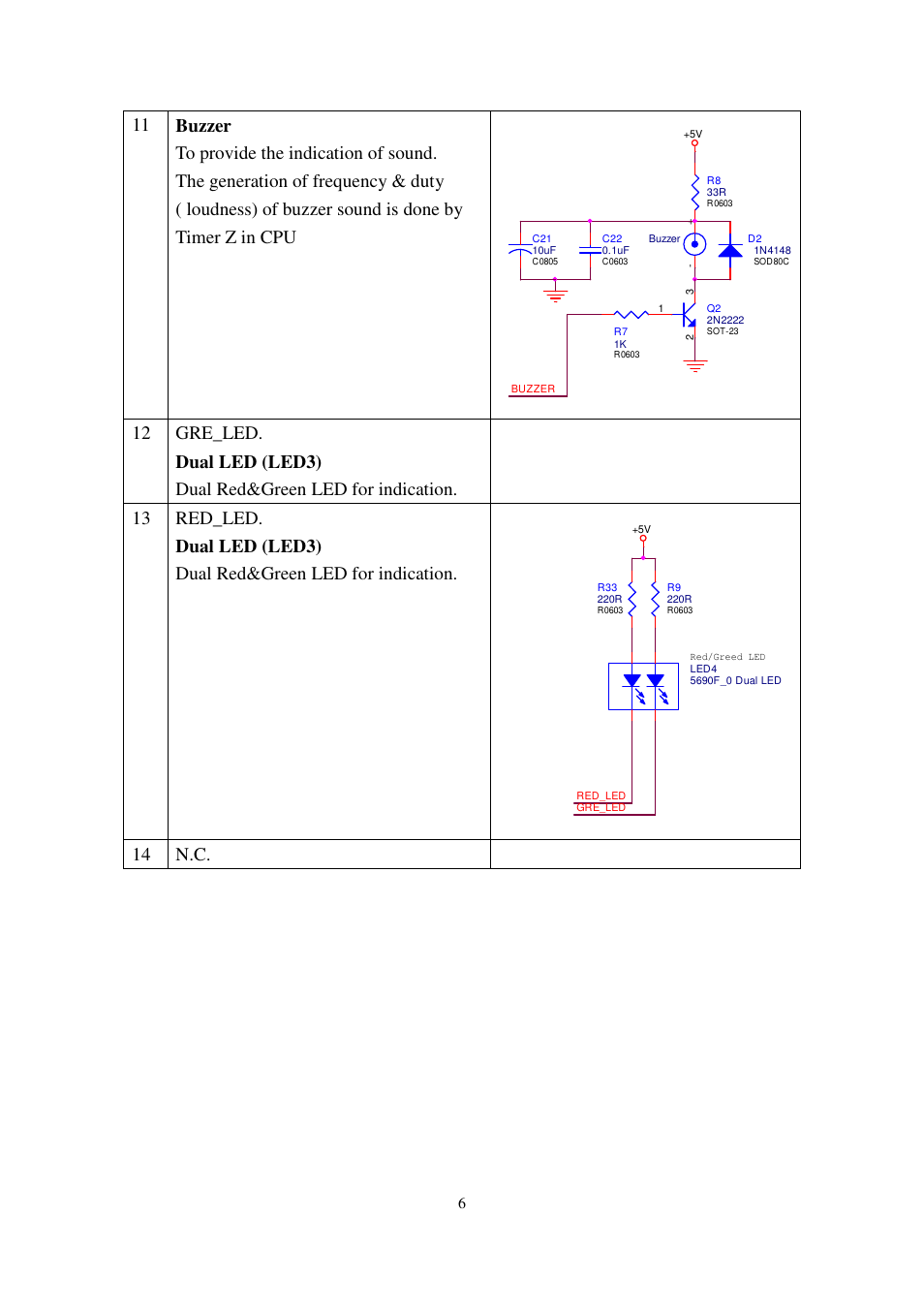 14 n.c | Argox FM201 User Manual | Page 7 / 15