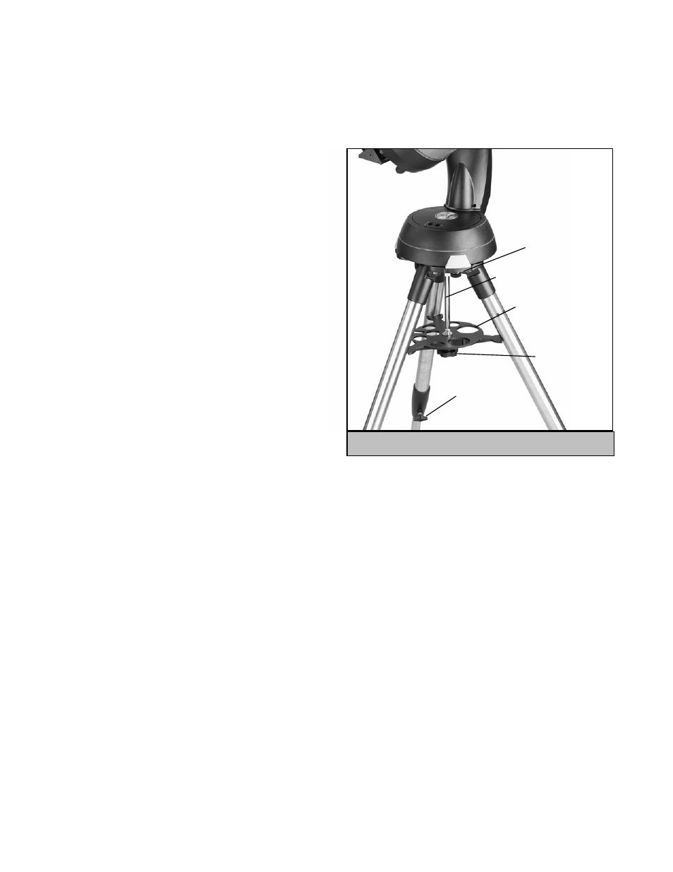 Attaching the nexstar to the tripod | Celestron NexStar 6 SE User Manual | Page 9 / 52