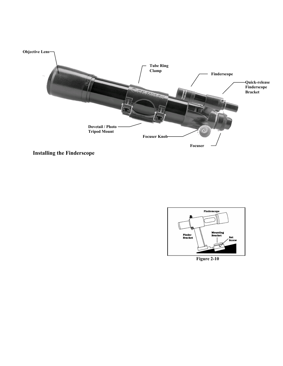 Celestron C100ED-R User Manual | Page 10 / 67