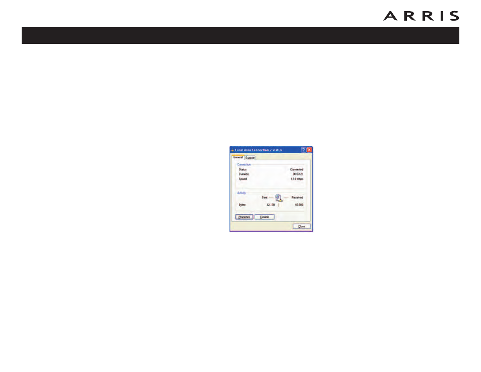 Tcp/ip configuration for windows xp | ARRIS WTM652 User Guide User Manual | Page 58 / 85