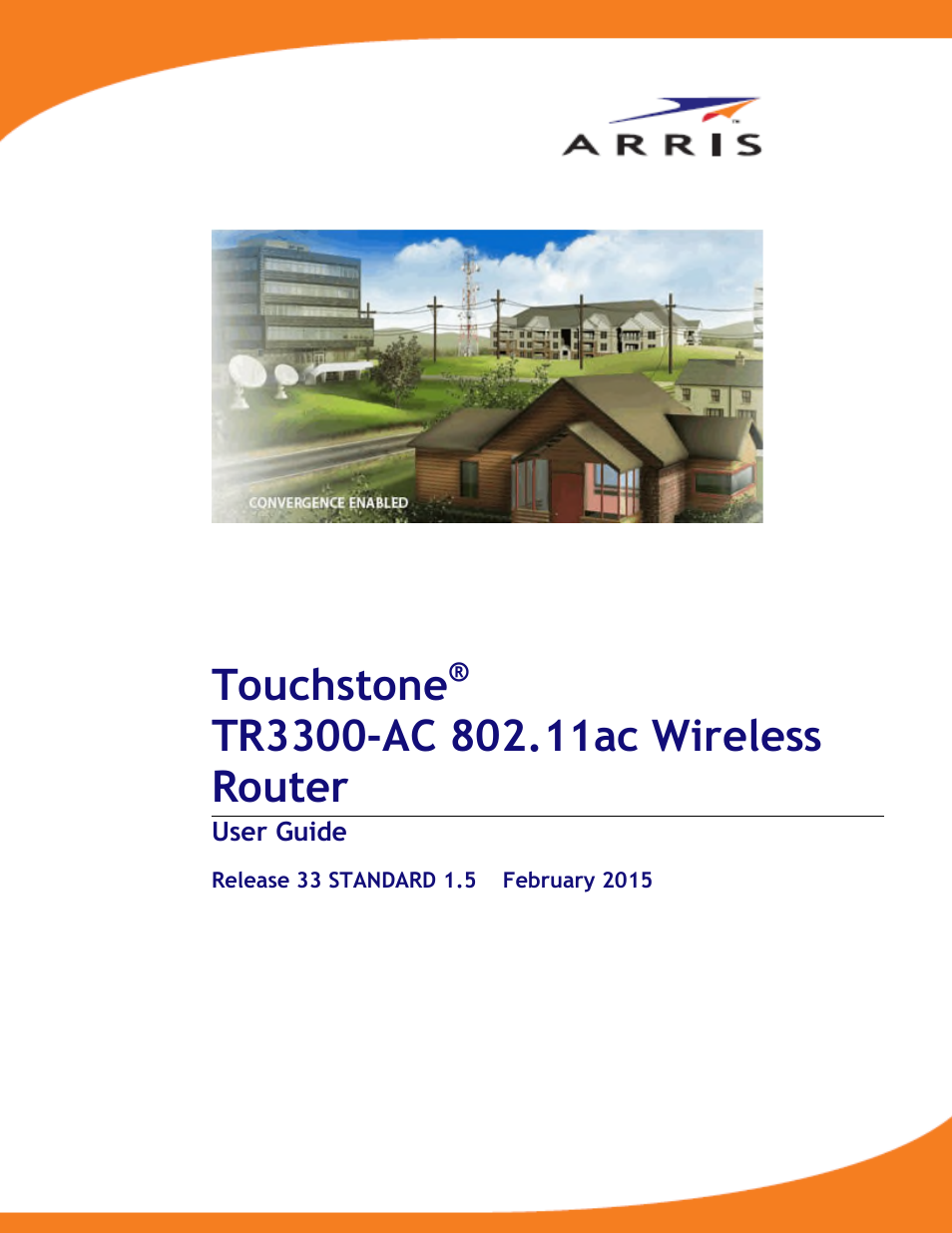 ARRIS TR3300-AC Users Guide User Manual | 64 pages