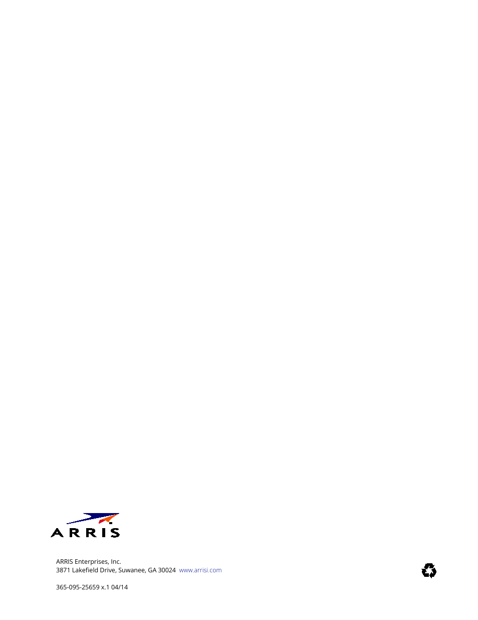 ARRIS DCX3600 User Guide User Manual | Page 42 / 42