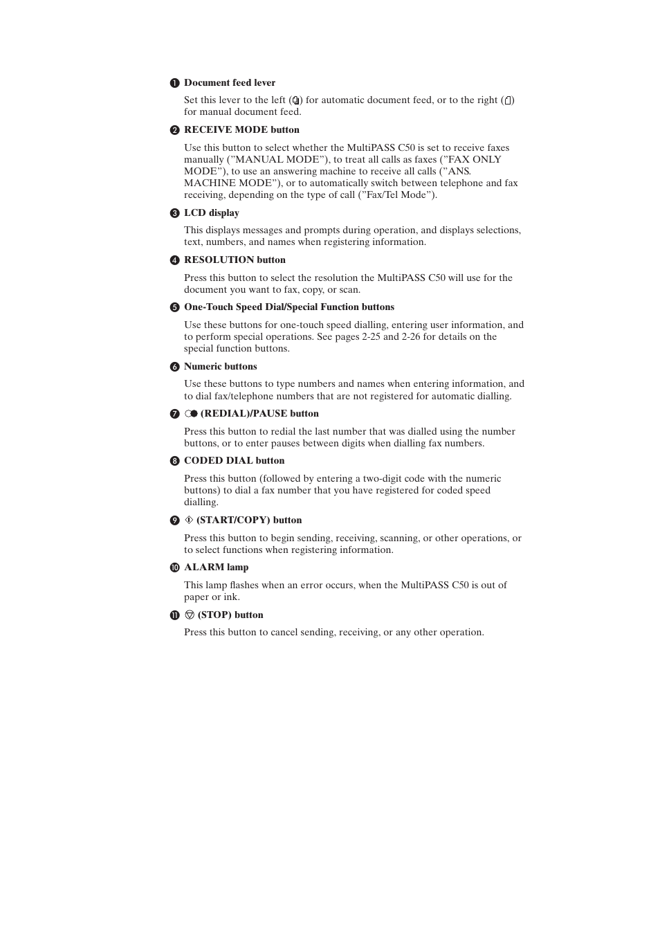 Canon C50 User Manual | Page 20 / 48