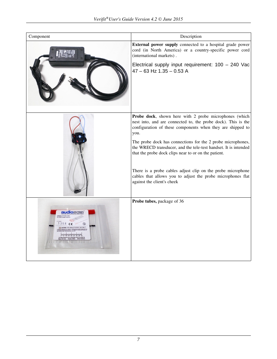 Audioscan Verifit 2 User Manual | Page 7 / 156