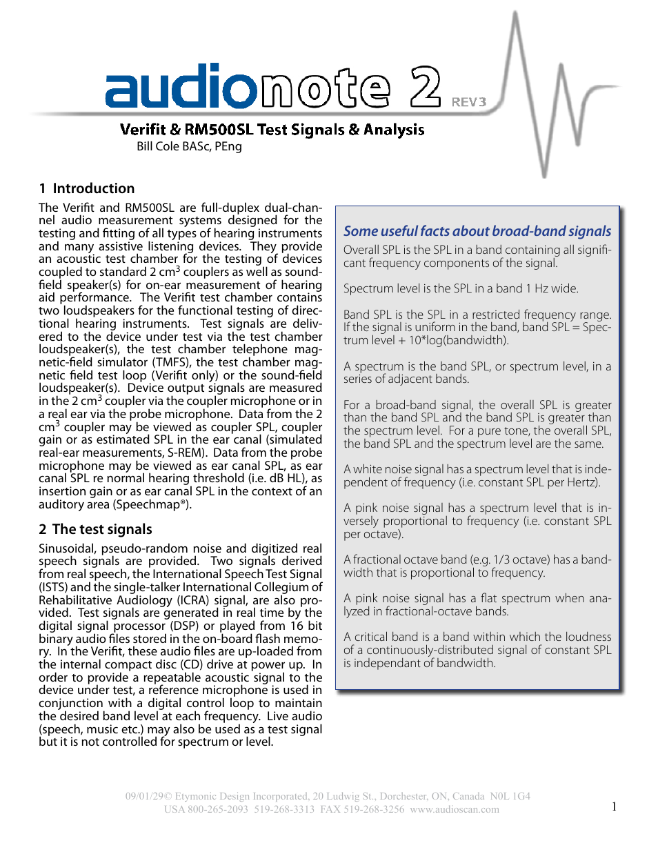 Audioscan Axiom User Manual | Page 119 / 130