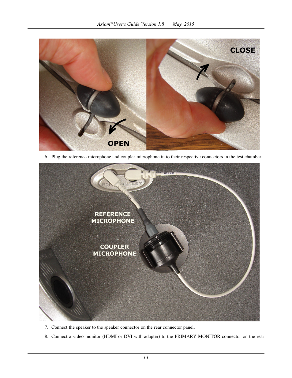 Audioscan Axiom User Manual | Page 13 / 130