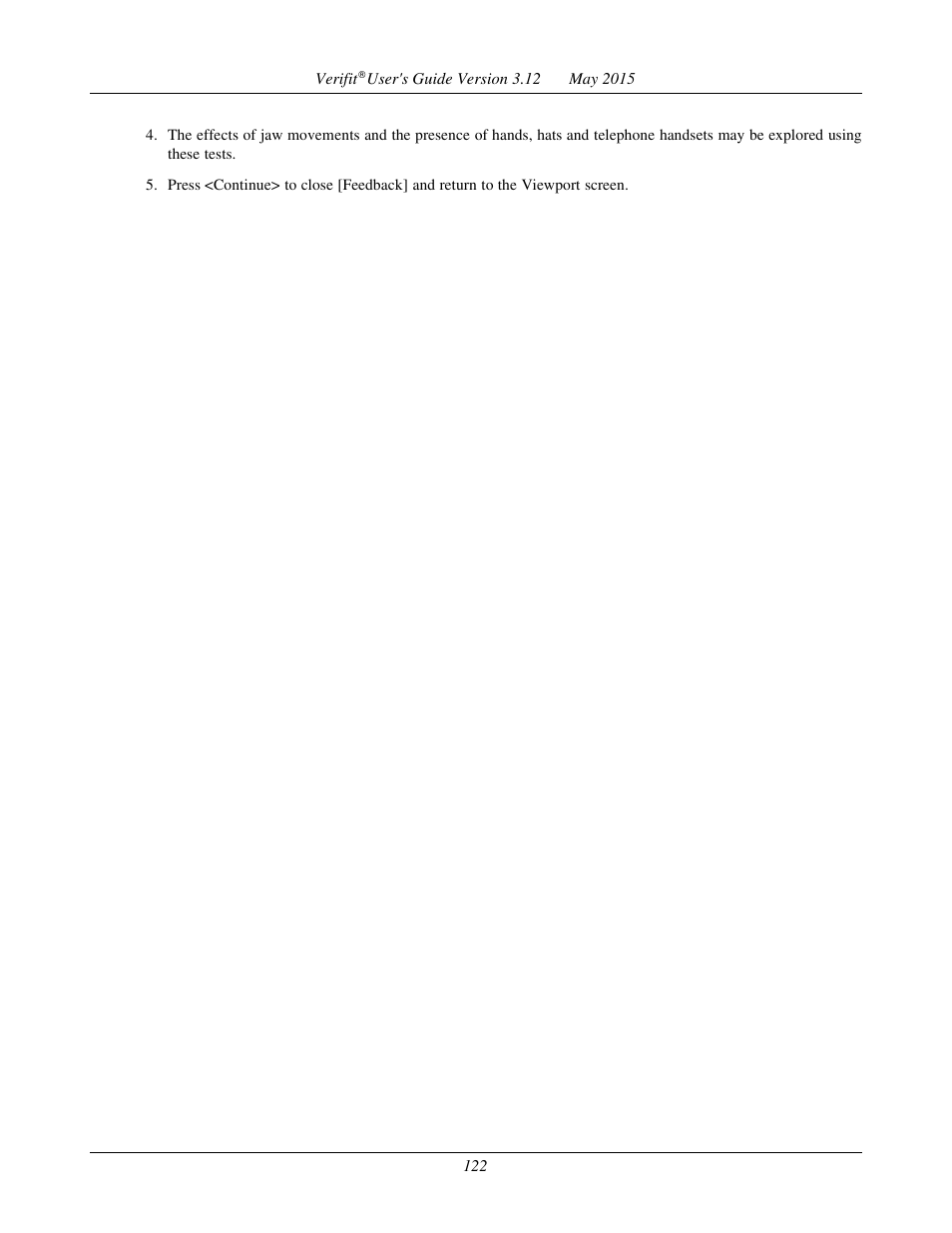 Audioscan Verifit User Manual | Page 122 / 155