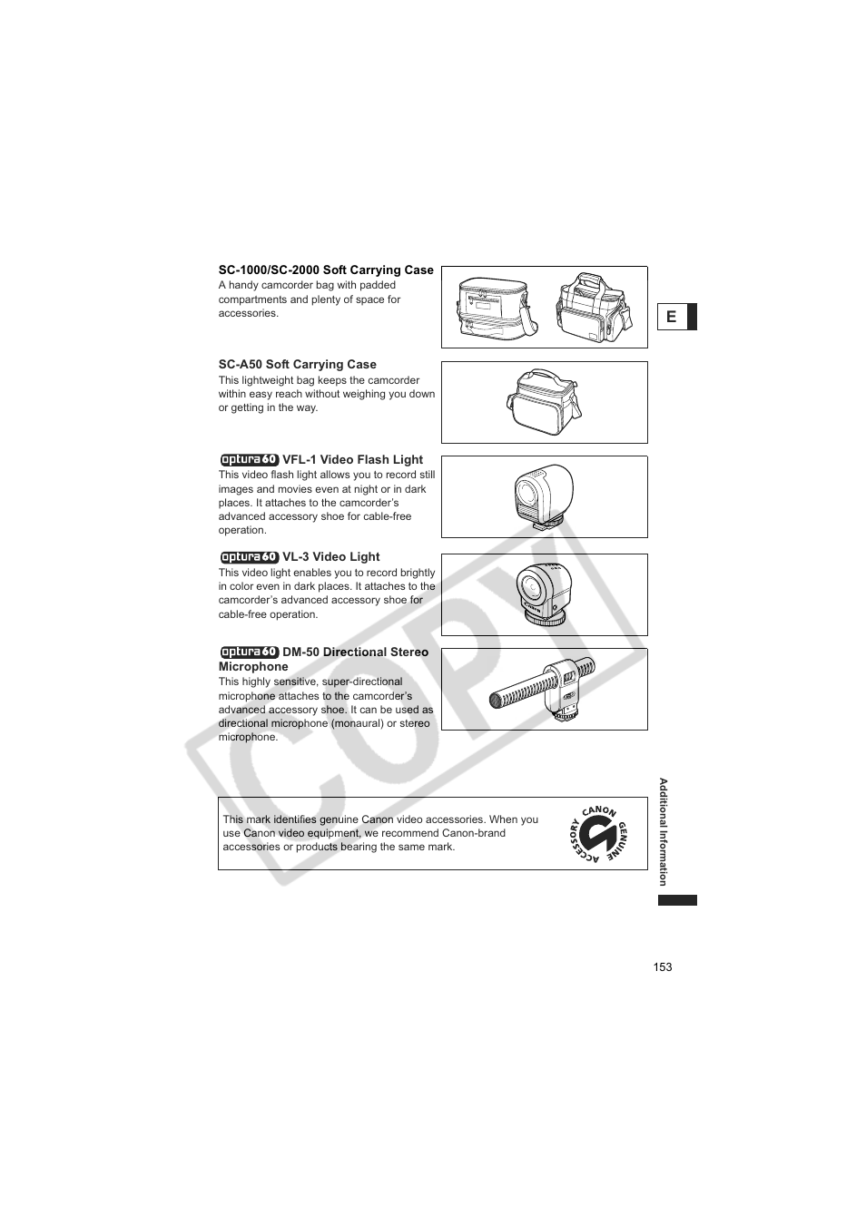 Canon 50 User Manual | Page 153 / 162