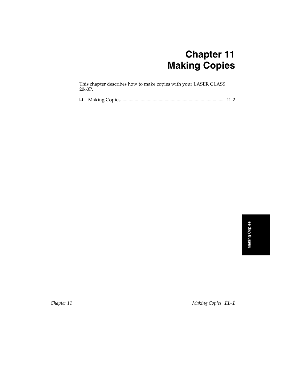 Chapter 11 making copies | Canon H12157 User Manual | Page 229 / 359