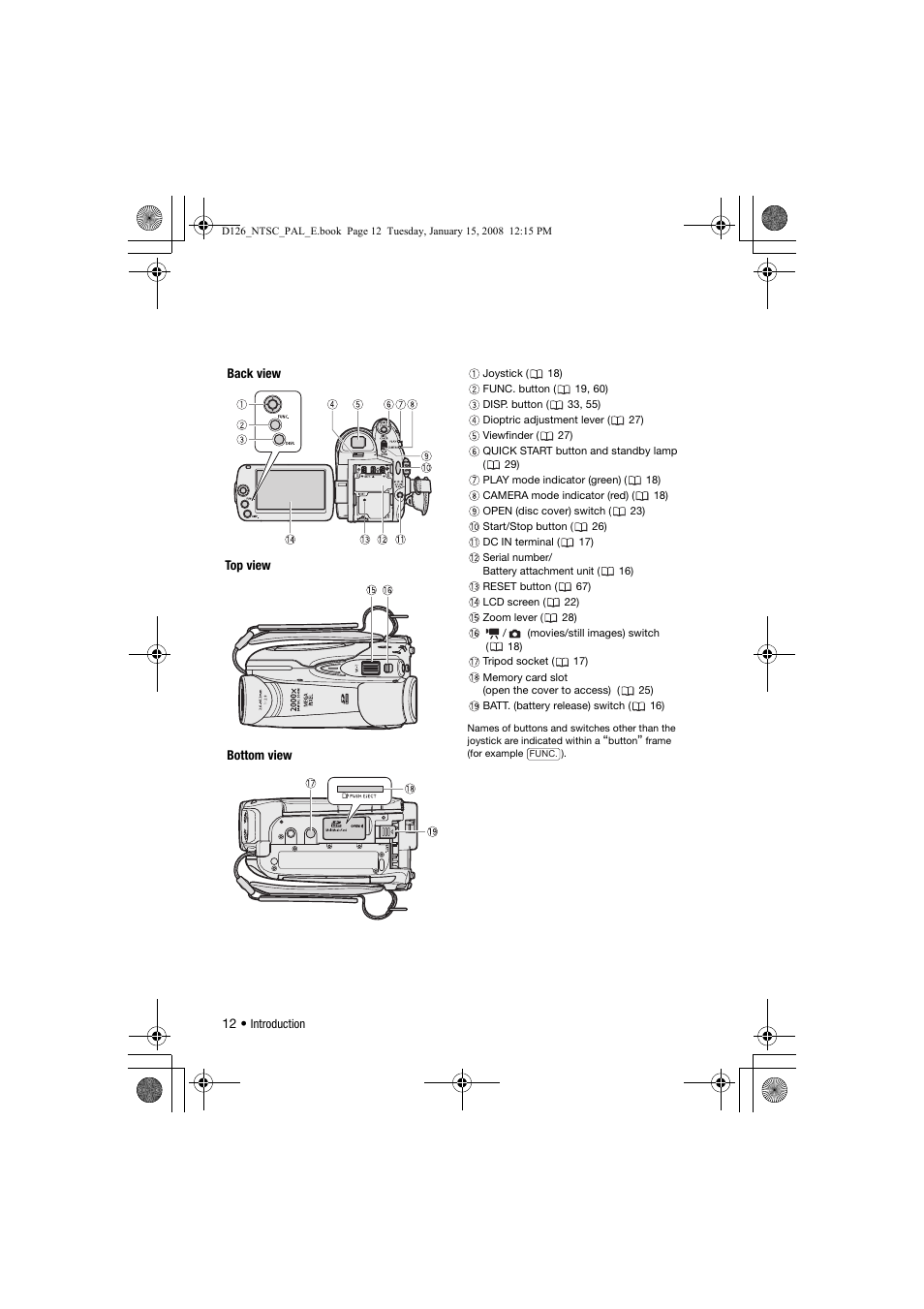 Canon DC301 User Manual | Page 12 / 87