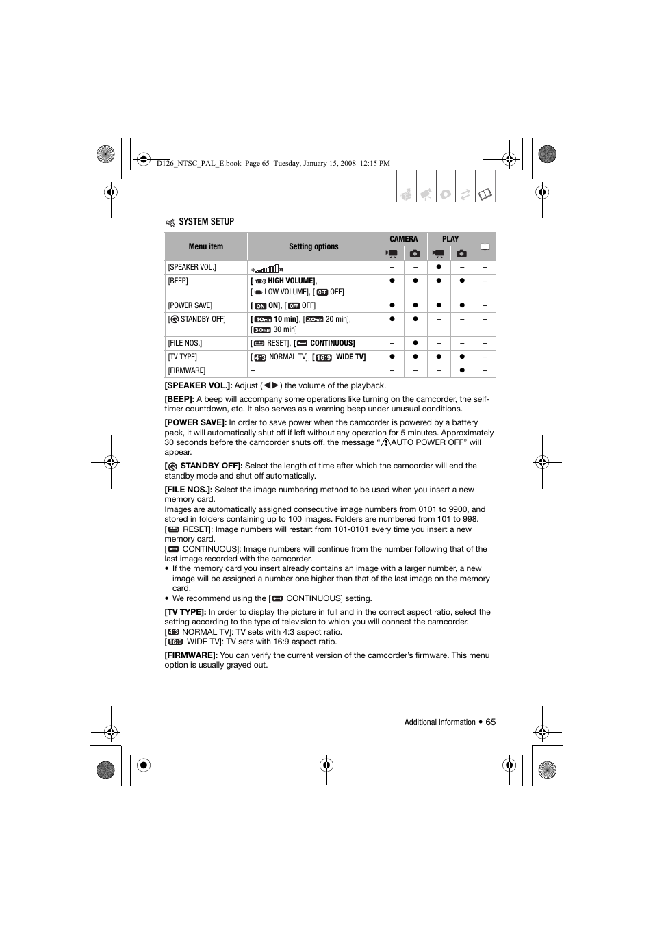 Canon DC301 User Manual | Page 65 / 87