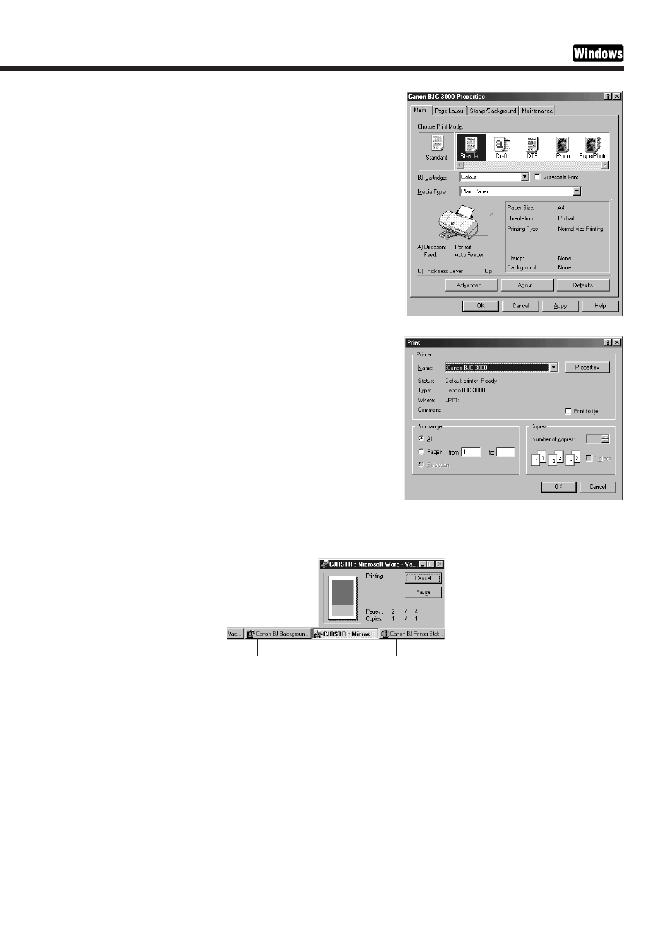 Canon BJC-3000 User Manual | Page 15 / 80