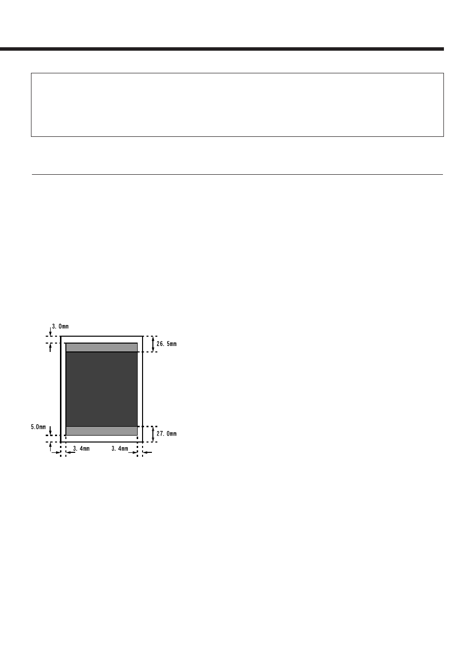 Printing area | Canon BJC-3000 User Manual | Page 23 / 80
