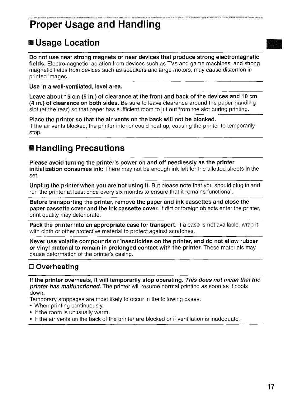 Canon SELPHY CP400 User Manual | Page 18 / 97