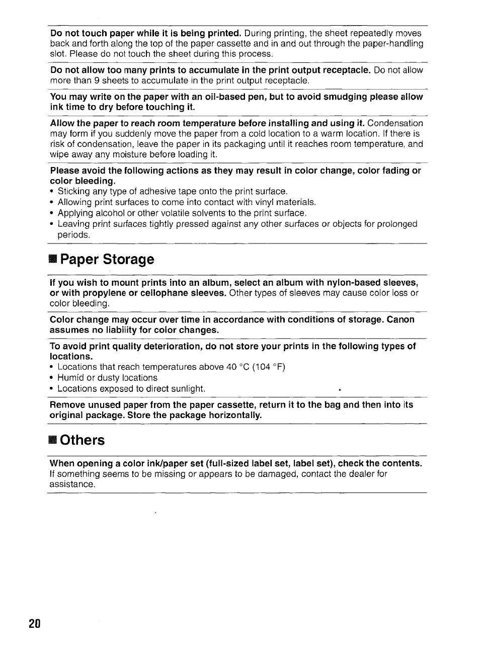 Canon SELPHY CP400 User Manual | Page 21 / 97