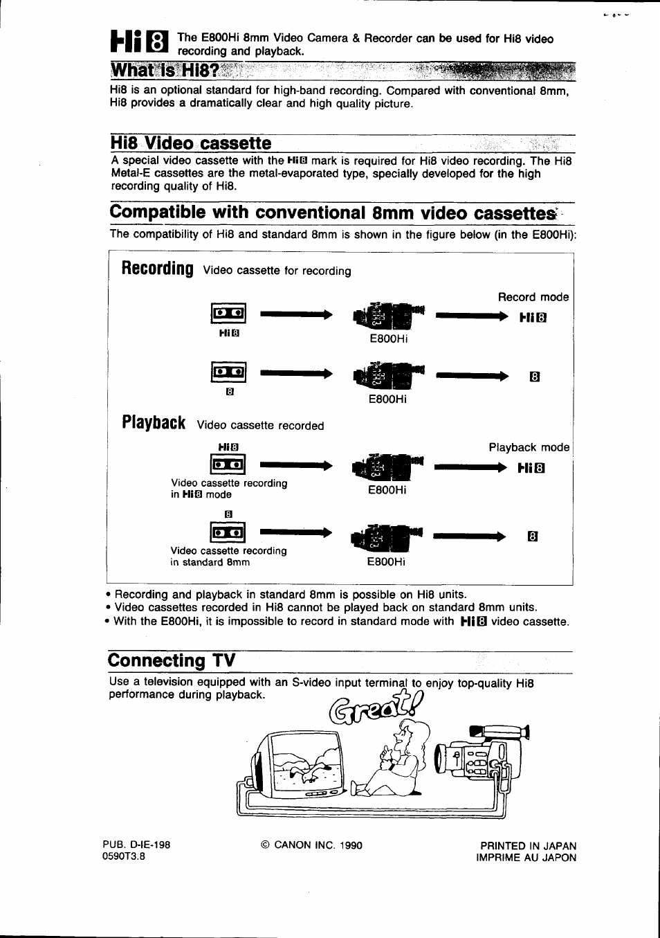 Canon E800 User Manual | Page 11 / 79