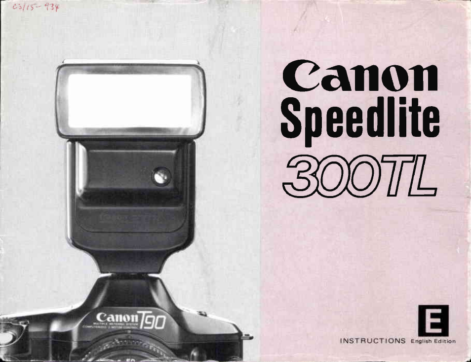 Canon 300 TL User Manual | 74 pages