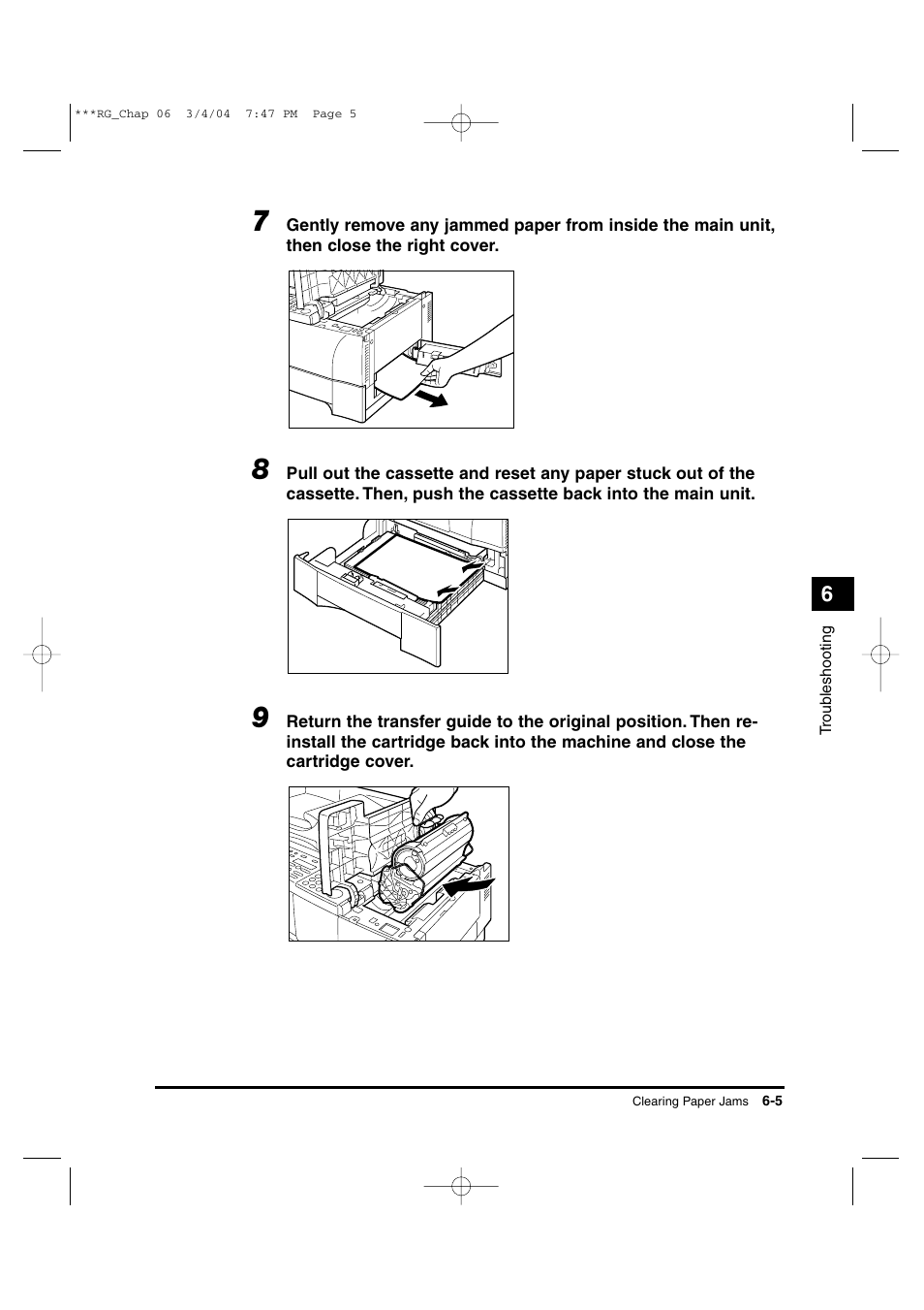 Canon IMAGERUNNER 1670F User Manual | Page 106 / 134