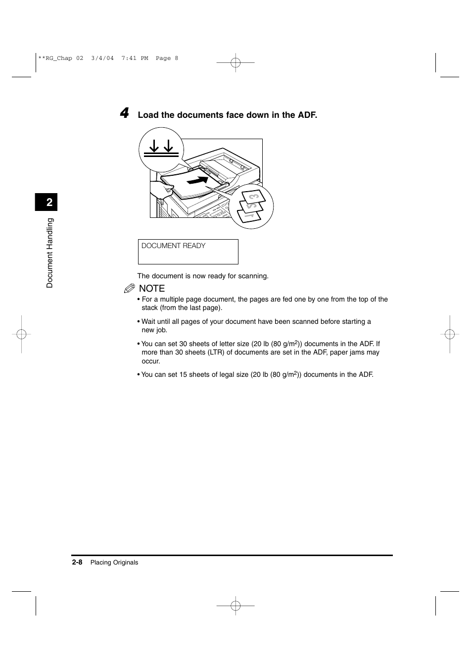 Canon IMAGERUNNER 1670F User Manual | Page 39 / 134