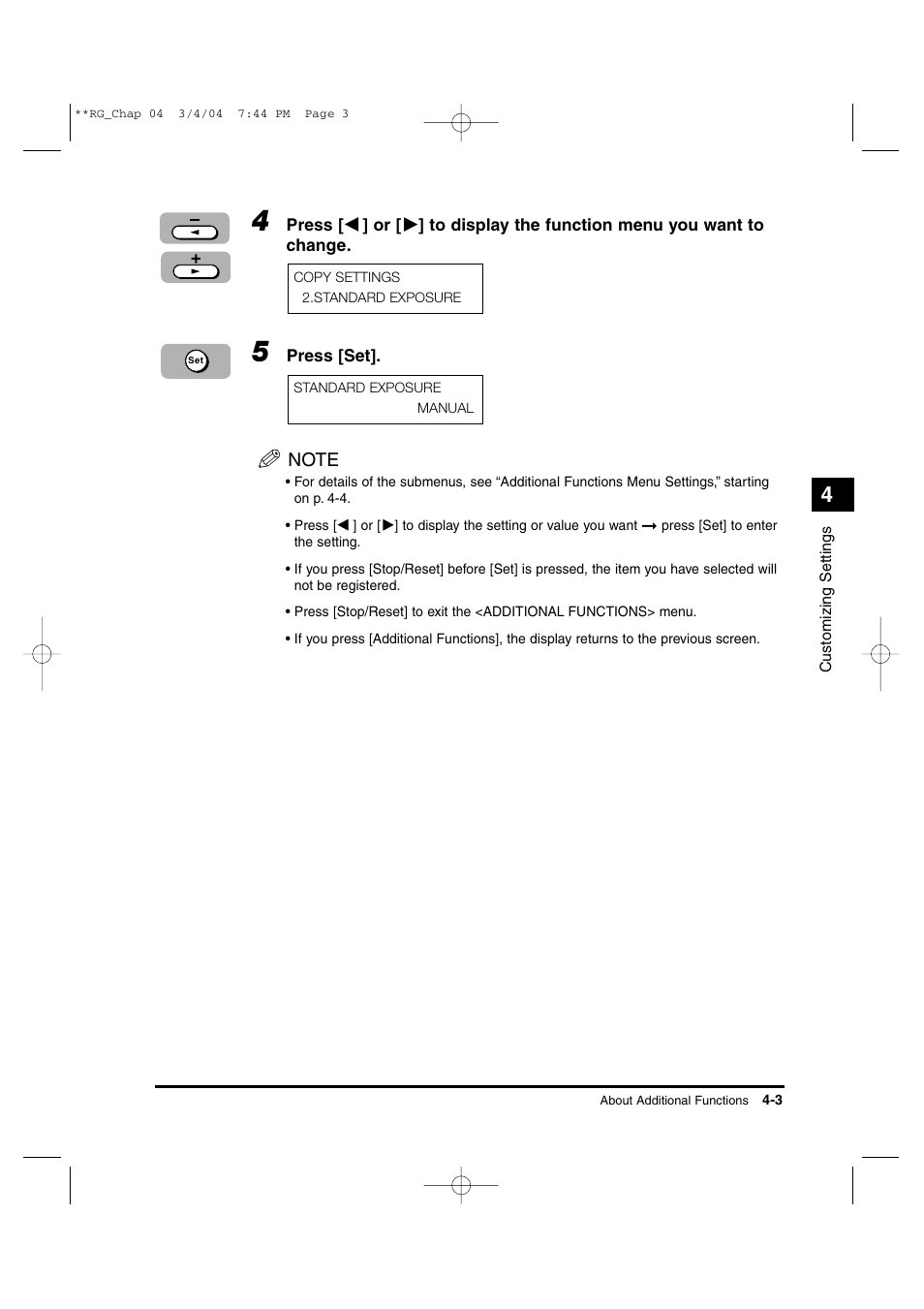 Canon IMAGERUNNER 1670F User Manual | Page 72 / 134