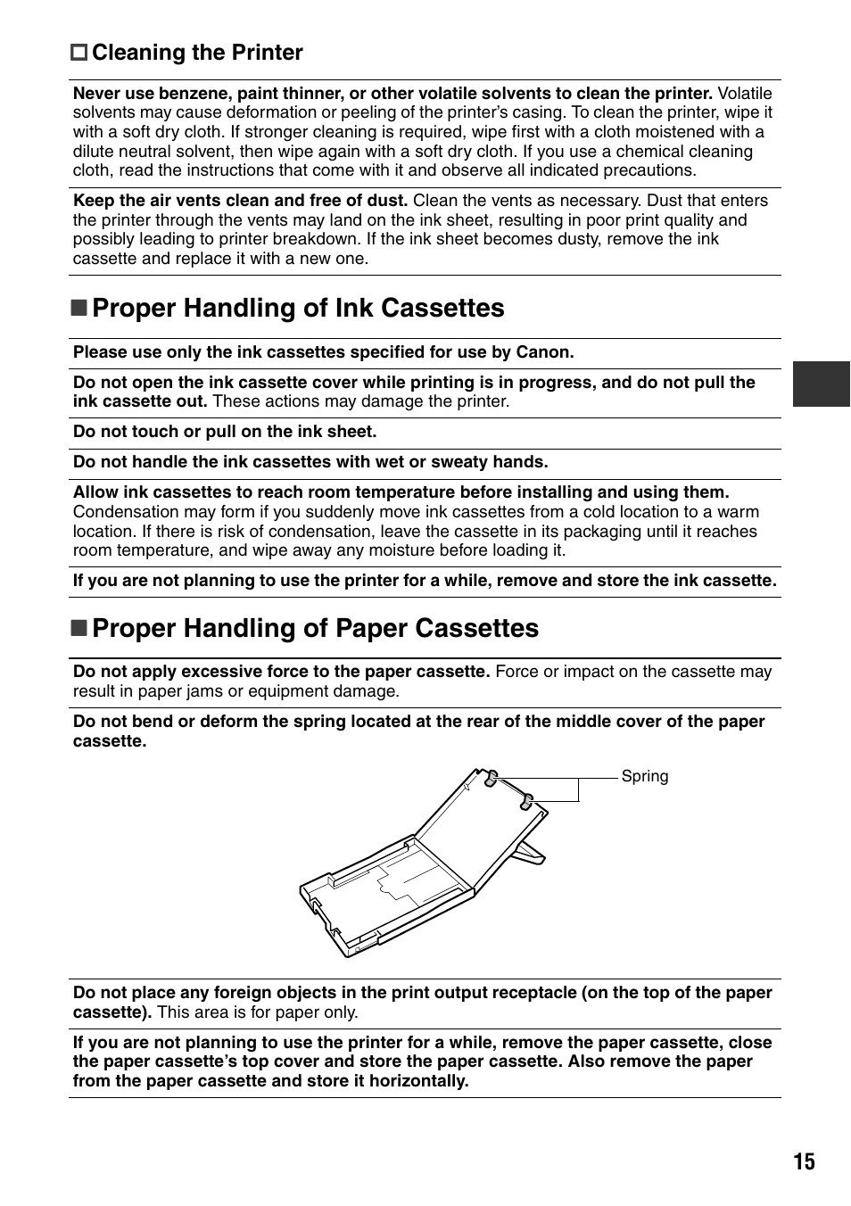 Canon CDI-M113-010 User Manual | Page 16 / 154