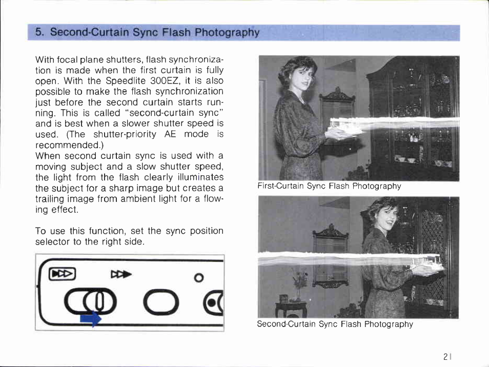 Other operations, A-ttl automatic mode | Canon 300 EZ User Manual | Page 21 / 45