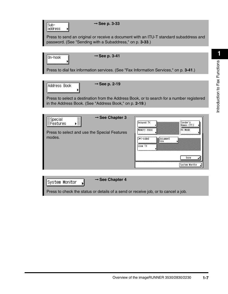 Canon IMAGERUNNER 2230 User Manual | Page 31 / 352