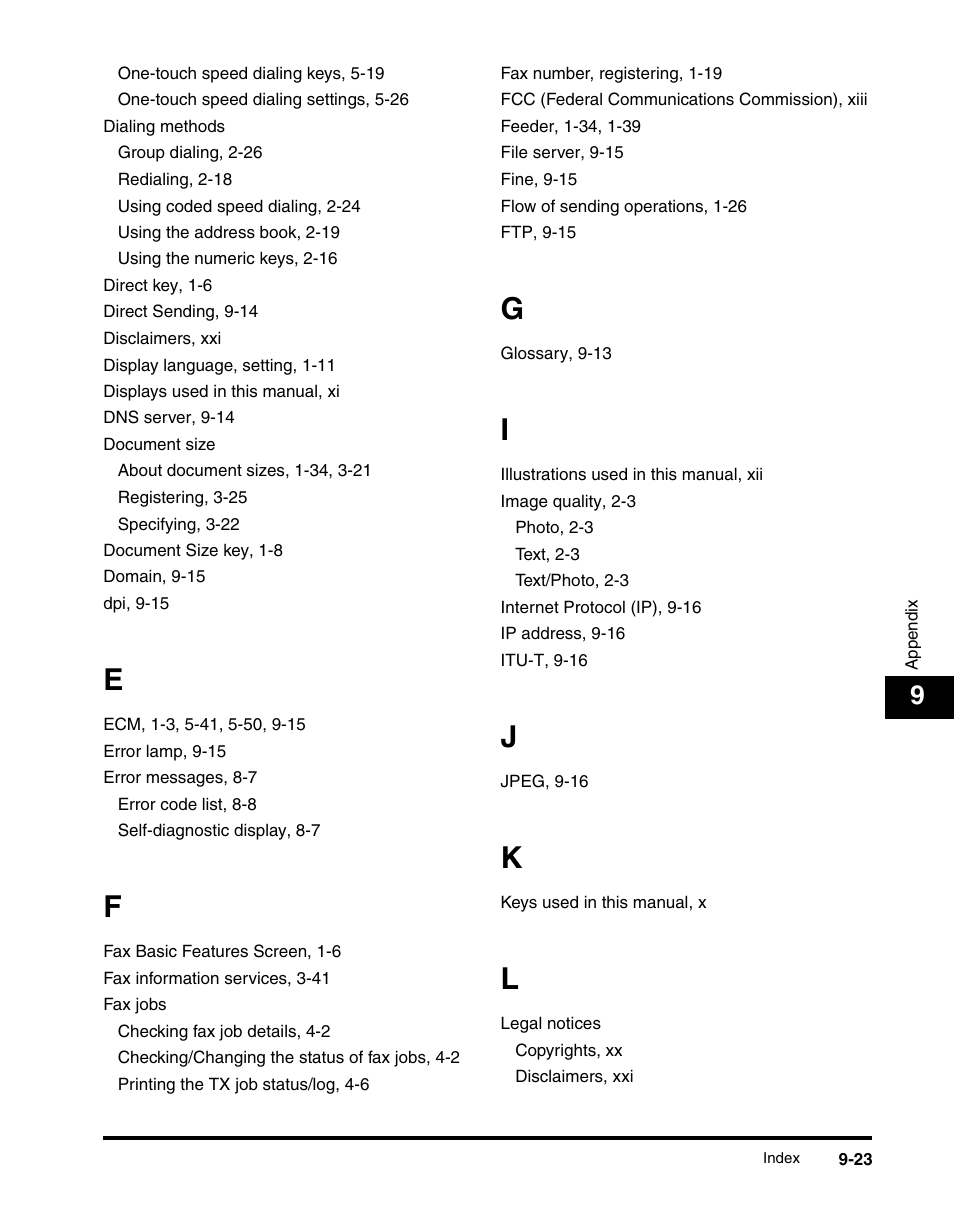 Canon IMAGERUNNER 2230 User Manual | Page 347 / 352