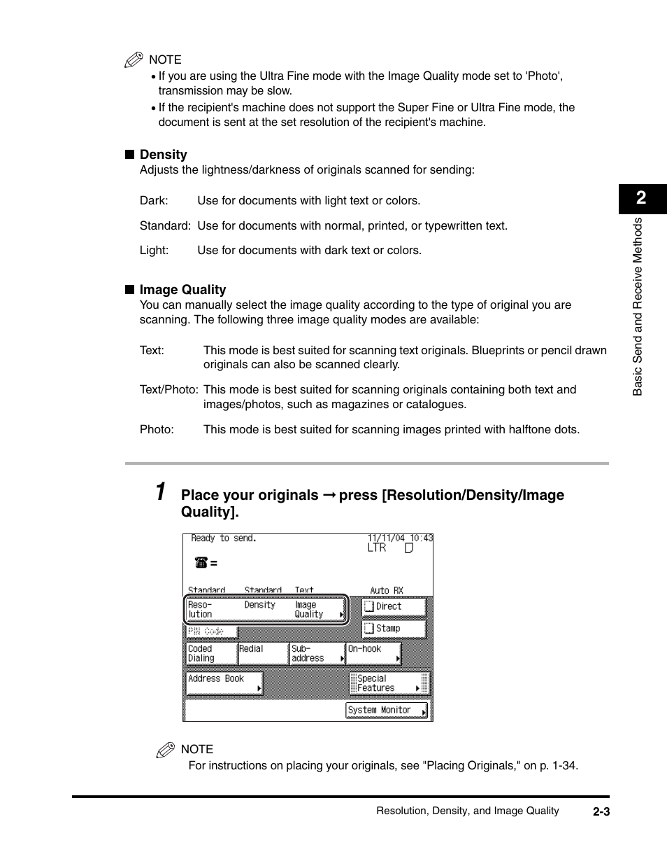 Canon IMAGERUNNER 2230 User Manual | Page 75 / 352