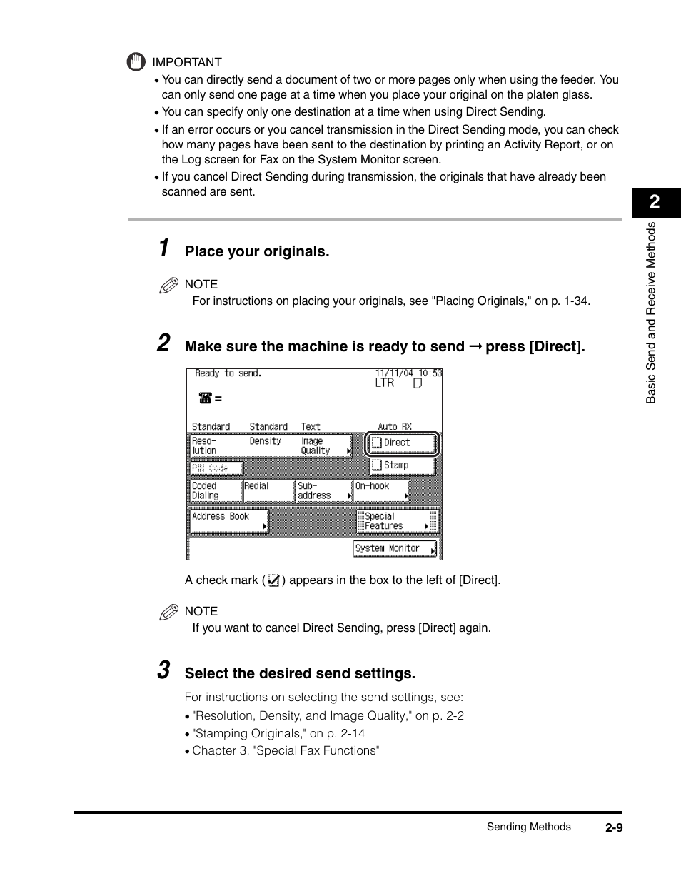 Canon IMAGERUNNER 2230 User Manual | Page 81 / 352