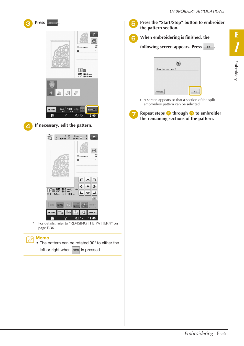Baby Lock Spirit (BLPY) Instruction and Reference Guide User Manual | Page 121 / 184