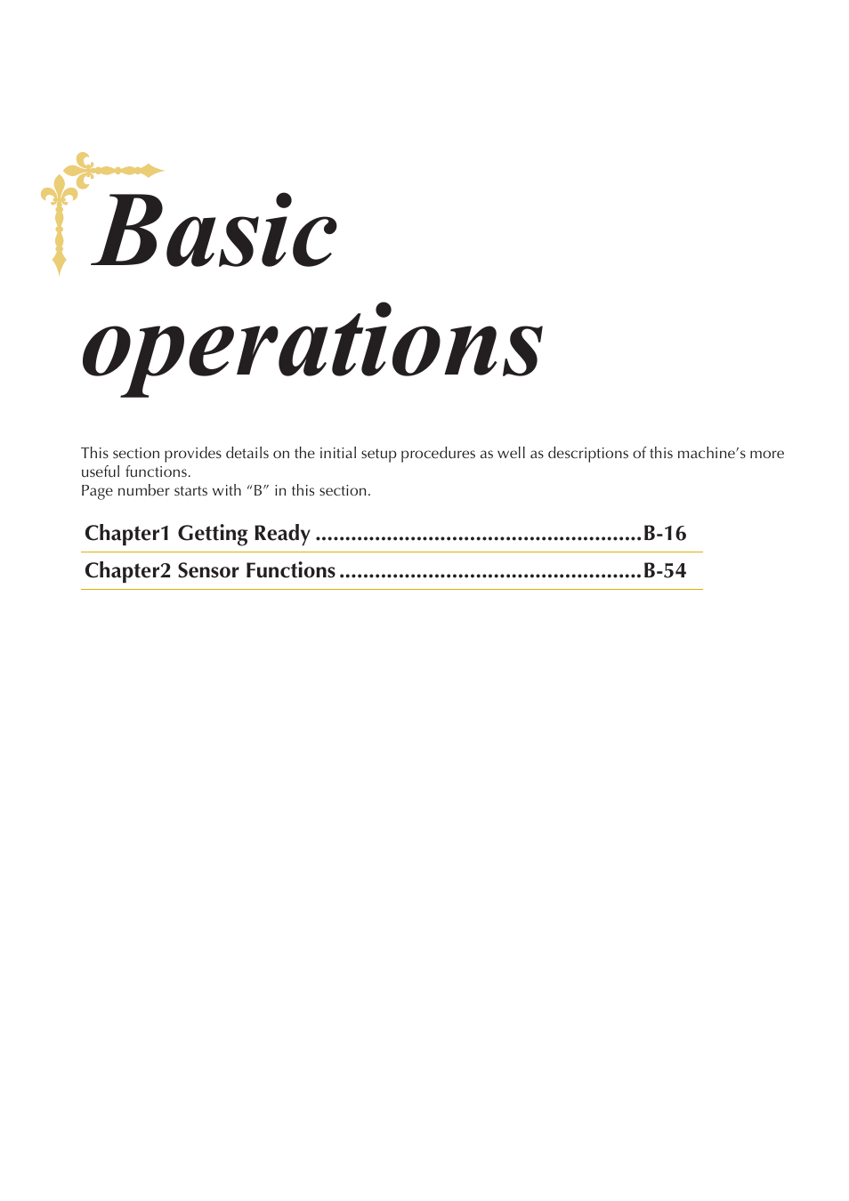 Basic operations | Baby Lock Spirit (BLPY) Instruction and Reference Guide User Manual | Page 17 / 184